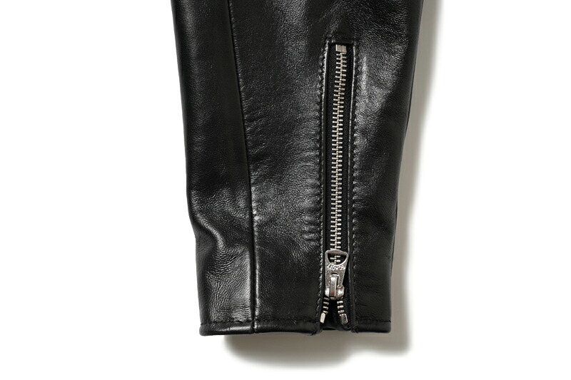 Schott 217USの袖口ジッパー